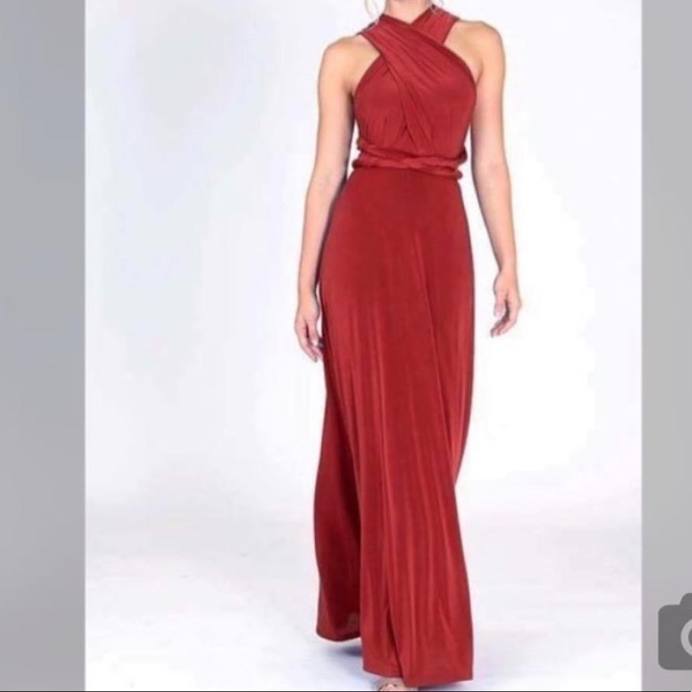 Soprano Infinity Dress. Wine Colored. Size Small. Nwot